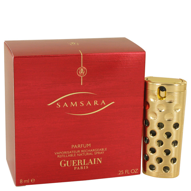 SAMSARA by Guerlain Pure Perfume Spray Refillable 1-4 oz for Women Default Title Beauty & Fragrance - Tophatter Daily Deals
