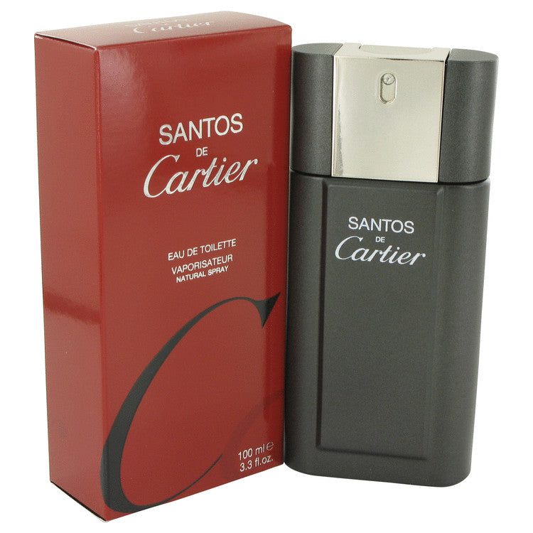 SANTOS DE CARTIER by Cartier Eau De Toilette Spray 3.3 oz for Men Default Title Beauty & Fragrance - Tophatter Daily Deals