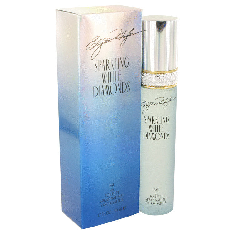 Sparkling White Diamonds by Elizabeth Taylor Eau De Toilette Spray 1.7 oz for Women Default Title Beauty & Fragrance - Tophatter Daily Deals