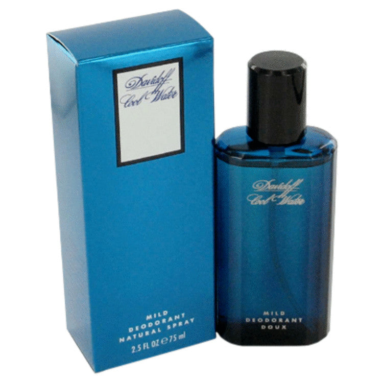 COOL WATER by Davidoff Deodorant Spray (Glass) 2.5 oz for Men Default Title Beauty & Fragrance - Tophatter Daily Deals