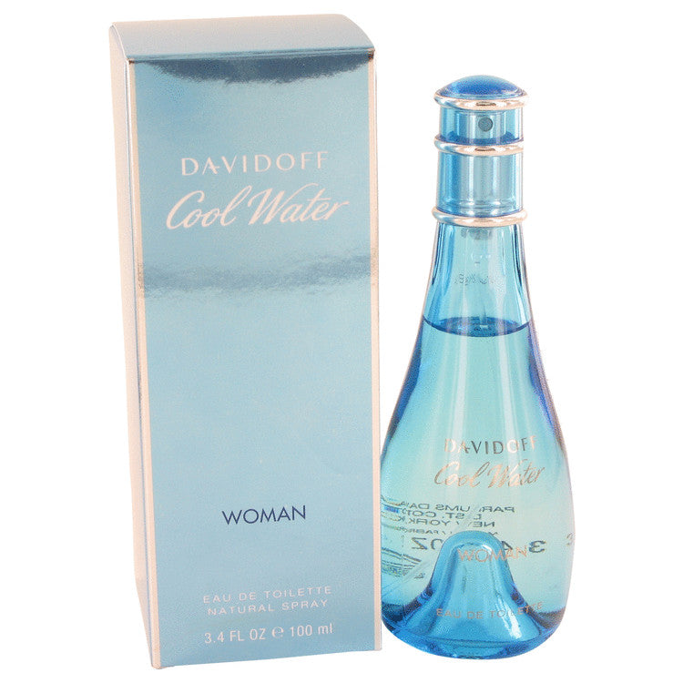 COOL WATER by Davidoff Eau De Toilette Spray 3.4 oz for Women Default Title Beauty & Fragrance - Tophatter Daily Deals