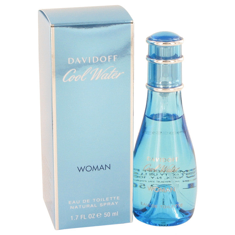 COOL WATER by Davidoff Eau De Toilette Spray 1.7 oz for Women Default Title Beauty & Fragrance - Tophatter Daily Deals