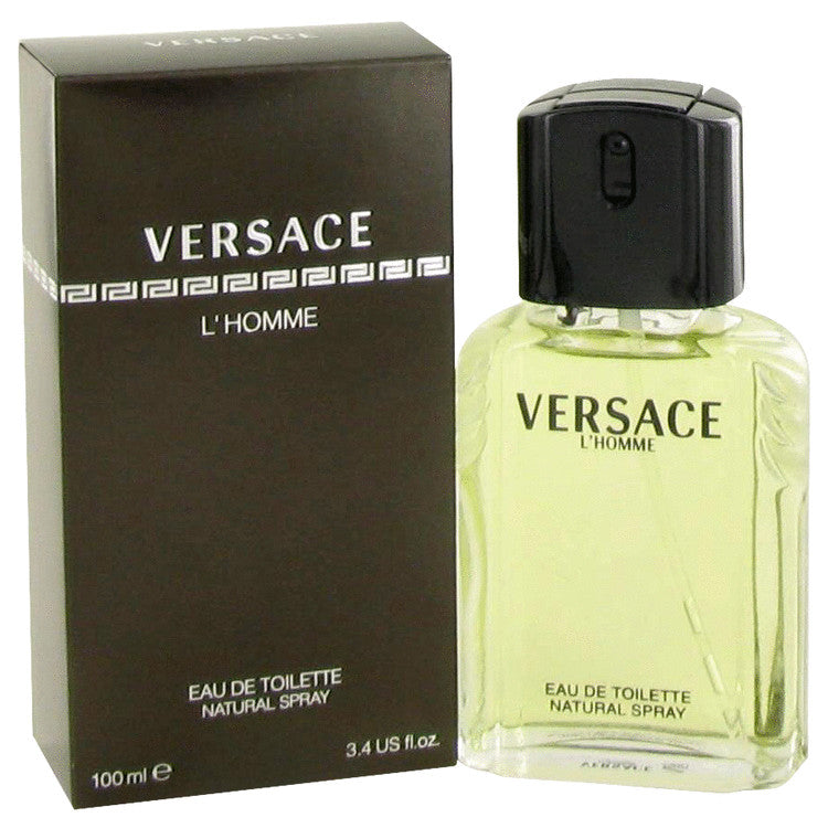 VERSACE L'HOMME by Versace Eau De Toilette Spray 3.4 oz for Men Default Title Beauty & Fragrance - Tophatter Daily Deals