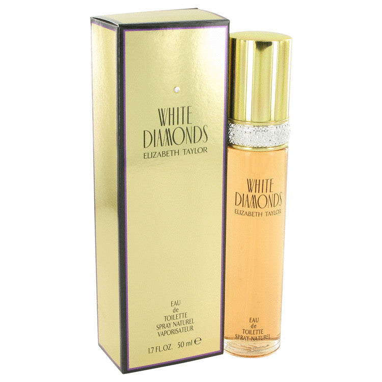 WHITE DIAMONDS by Elizabeth Taylor Eau De Toilette Spray 1.7 oz for Women Default Title Beauty & Fragrance - Tophatter Daily Deals
