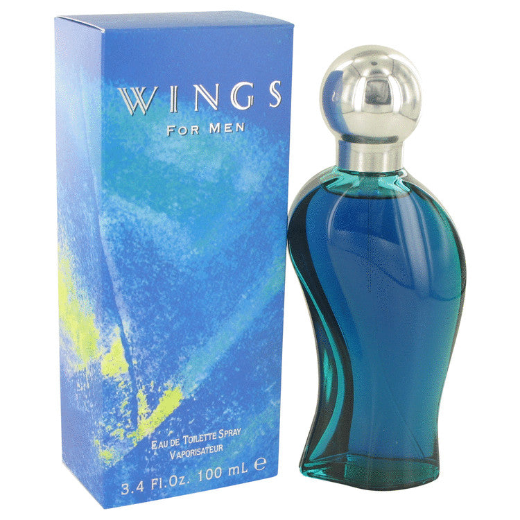 WINGS by Giorgio Beverly Hills Eau De Toilette- Cologne Spray 3.4 oz for Men Default Title Beauty & Fragrance - Tophatter Daily Deals