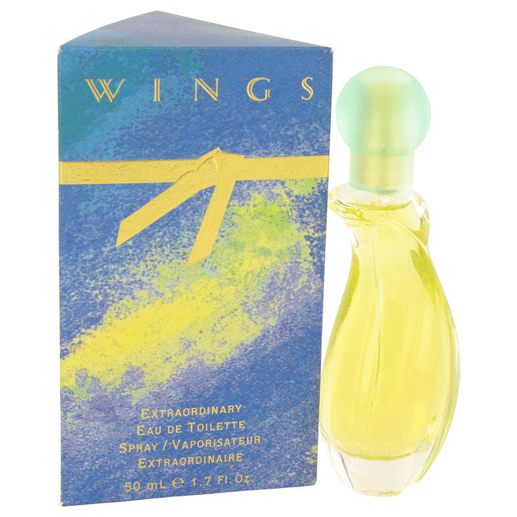 WINGS by Giorgio Beverly Hills Eau De Toilette Spray 1.7 oz for Women Default Title Beauty & Fragrance - Tophatter Daily Deals