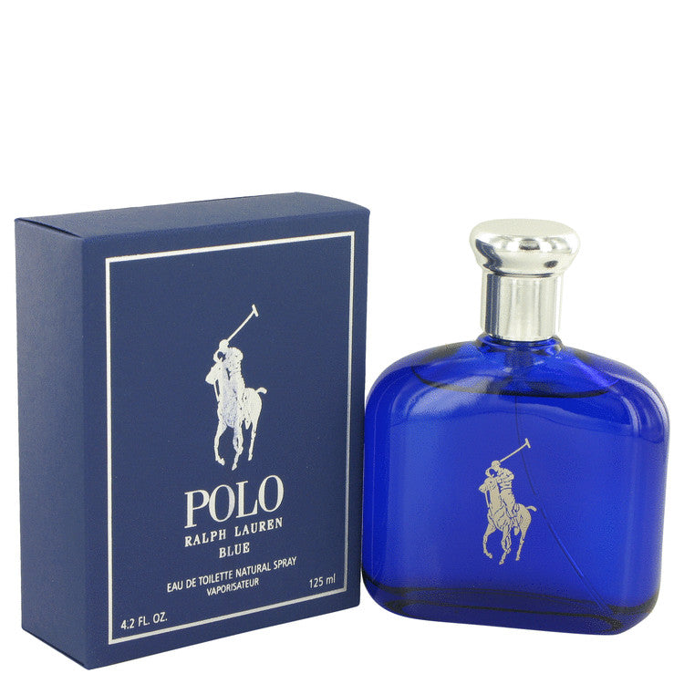 Polo Blue by Ralph Lauren Eau De Toilette Spray 4.2 oz for Men Default Title Beauty & Fragrance - Tophatter Daily Deals