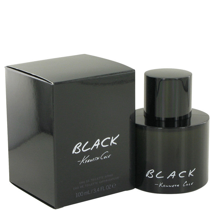 Kenneth Cole Black by Kenneth Cole Eau De Toilette Spray 3.4 oz for Men Default Title Beauty & Fragrance - Tophatter Daily Deals