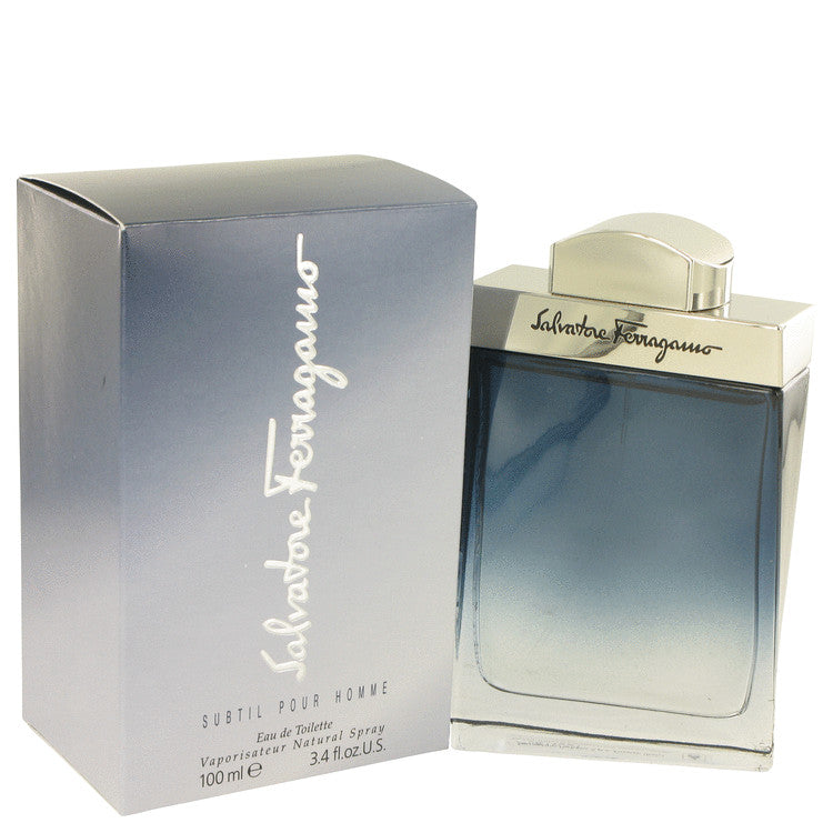 Subtil by Salvatore Ferragamo Eau De Toilette Spray 3.4 oz for Men Default Title Beauty & Fragrance - Tophatter Daily Deals