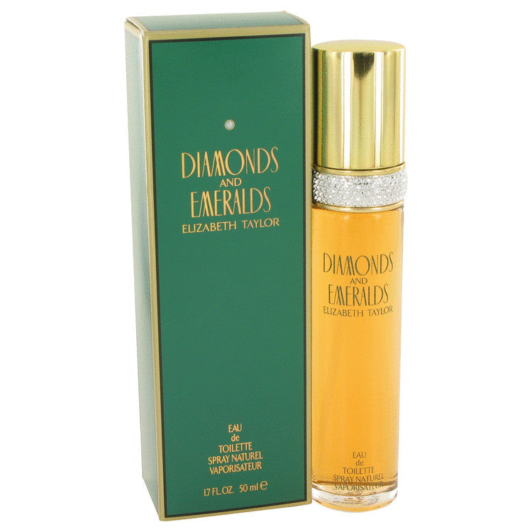 DIAMONDS & EMERALDS by Elizabeth Taylor Eau De Toilette Spray 1.7 oz for Women Default Title Beauty & Fragrance - Tophatter Daily Deals