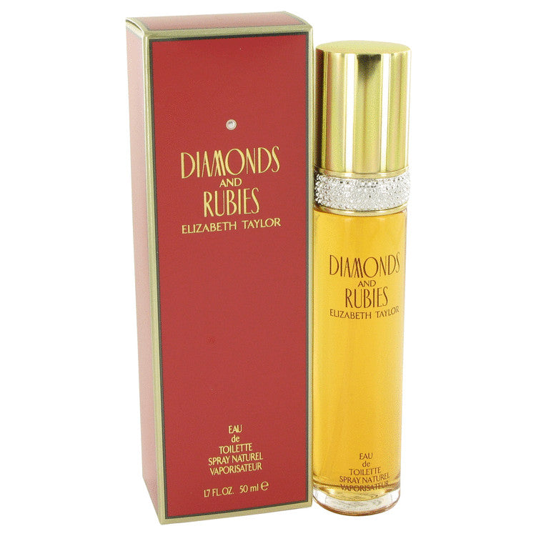 DIAMONDS & RUBIES by Elizabeth Taylor Eau De Toilette Spray 1.7 oz for Women Default Title Beauty & Fragrance - Tophatter Daily Deals