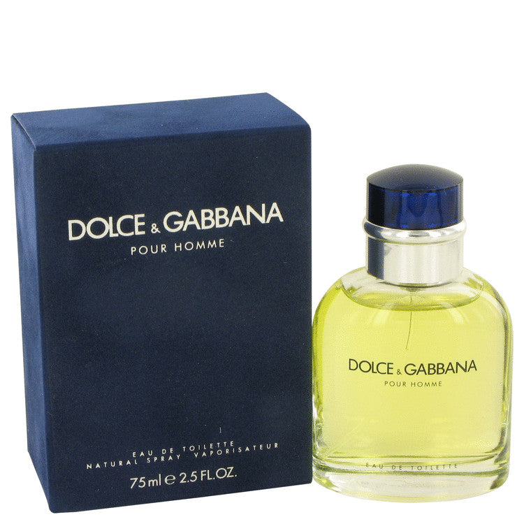 DOLCE & GABBANA by Dolce & Gabbana Eau De Toilette Spray 2.5 oz for Men Default Title Beauty & Fragrance - Tophatter Daily Deals