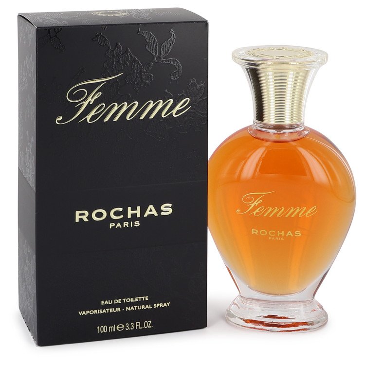 FEMME ROCHAS by Rochas Eau De Toilette Spray 3.4 oz for Women Default Title Beauty & Fragrance - Tophatter Daily Deals