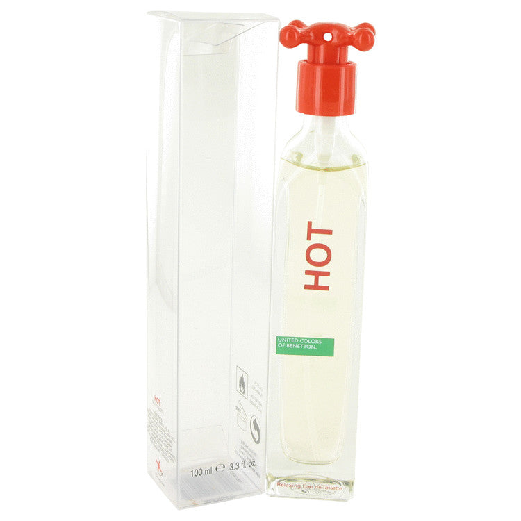 HOT by Benetton Eau De Toilette Spray 3.4 oz for Women Default Title Beauty & Fragrance - Tophatter Daily Deals