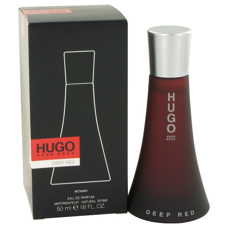 hugo DEEP RED by Hugo Boss Eau De Parfum Spray 1.6 oz for Women Default Title Beauty & Fragrance - Tophatter Daily Deals