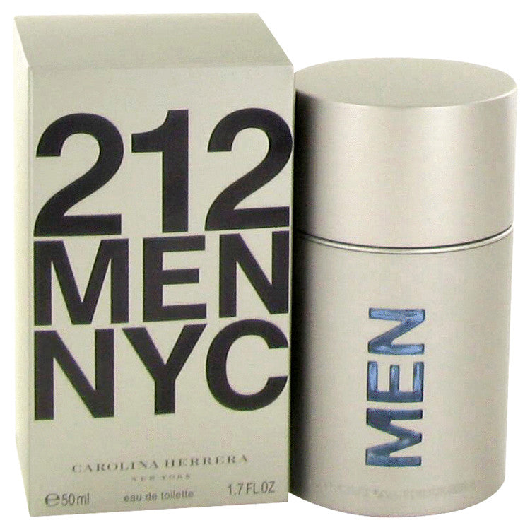 212 by Carolina Herrera Eau De Toilette Spray (New Packaging) 1.7 oz for Men Default Title Beauty & Fragrance - Tophatter Daily Deals