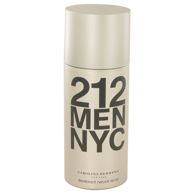 212 by Carolina Herrera Deodorant Spray 5 oz for Men Default Title Beauty & Fragrance - Tophatter Daily Deals