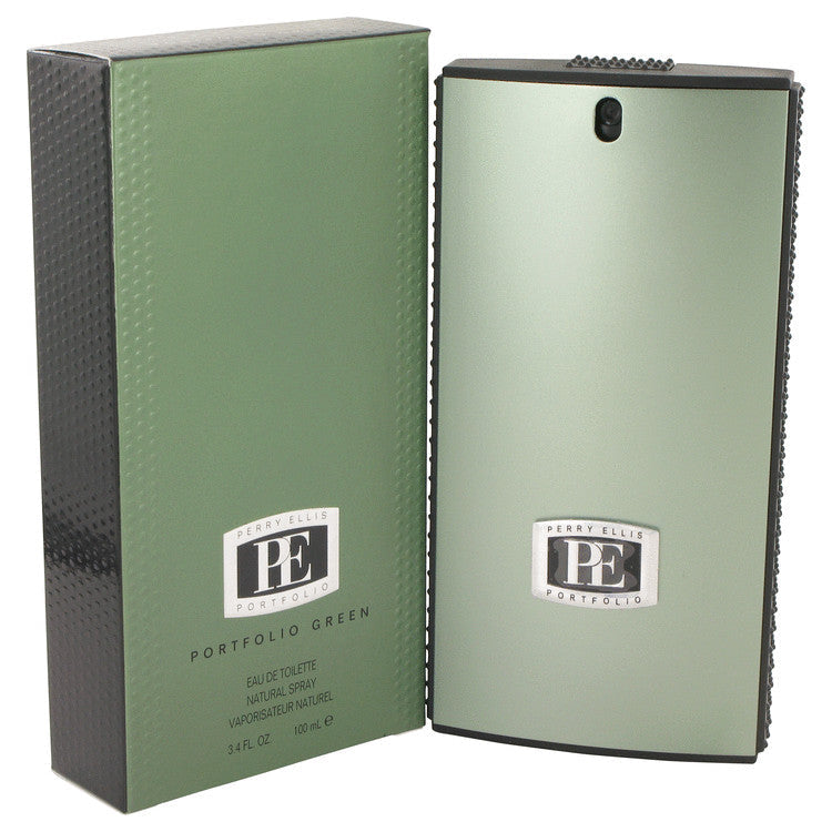 Portfolio Green by Perry Ellis Eau de Toilette Spray 3.4 oz for Men Default Title Beauty & Fragrance - Tophatter Daily Deals