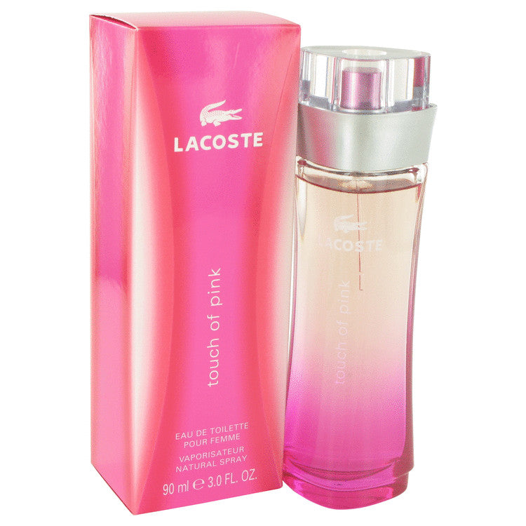 Touch of Pink by Lacoste Eau De Toilette Spray 3 oz for Women Default Title Beauty & Fragrance - Tophatter Daily Deals