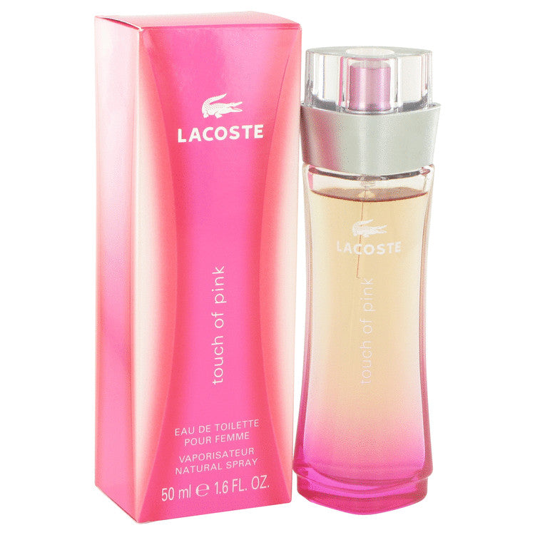 Touch of Pink by Lacoste Eau De Toilette Spray 1.6 oz for Women Default Title Beauty & Fragrance - Tophatter Daily Deals