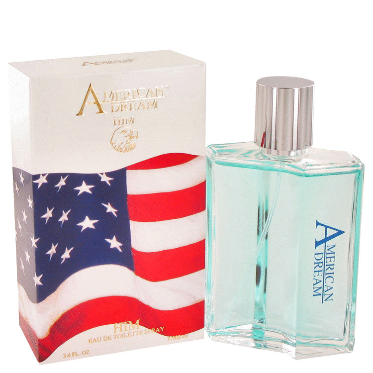 American Dream by American Beauty Eau De Toilette Spray 3.4 oz for Men Default Title Beauty & Fragrance - Tophatter Daily Deals