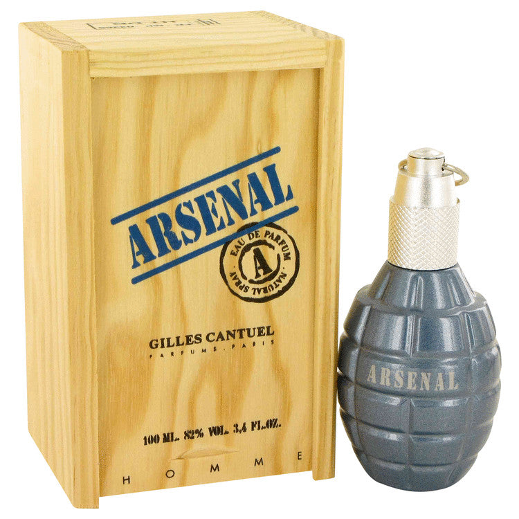 ARSENAL BLUE by Gilles Cantuel Eau De Parfum Spray 3.4 oz for Men Default Title Beauty & Fragrance - Tophatter Daily Deals