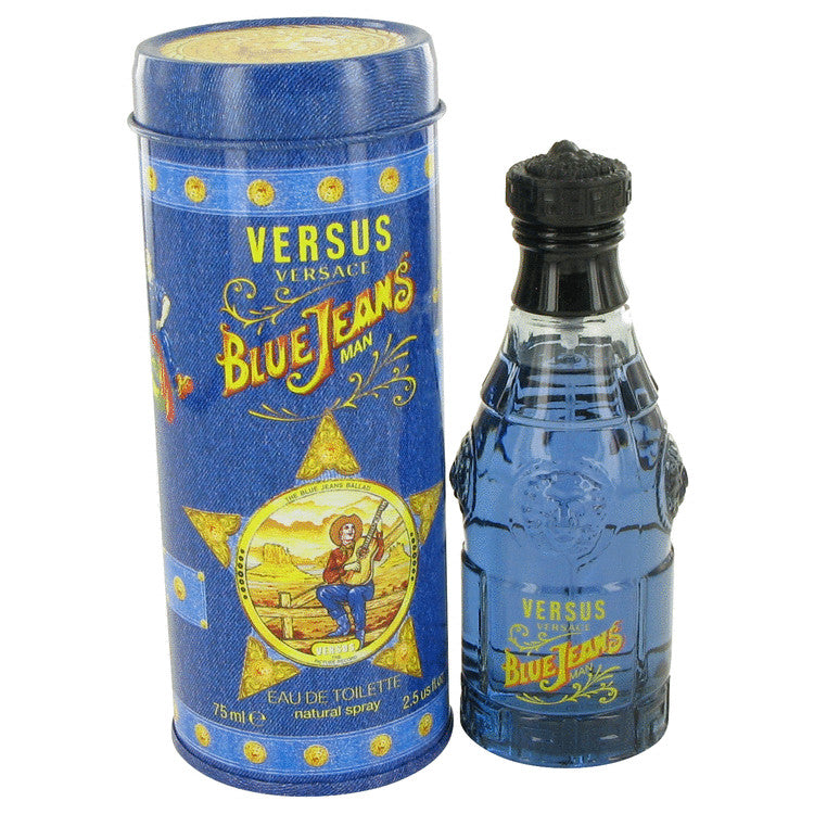 BLUE JEANS by Versace Eau De Toilette Spray (New Packaging) 2.5 oz for Men Default Title Beauty & Fragrance - Tophatter Daily Deals