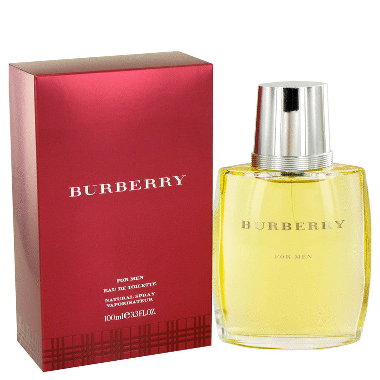 BURBERRY by Burberry Eau De Toilette Spray 3.4 oz for Men Default Title Beauty & Fragrance - Tophatter Daily Deals