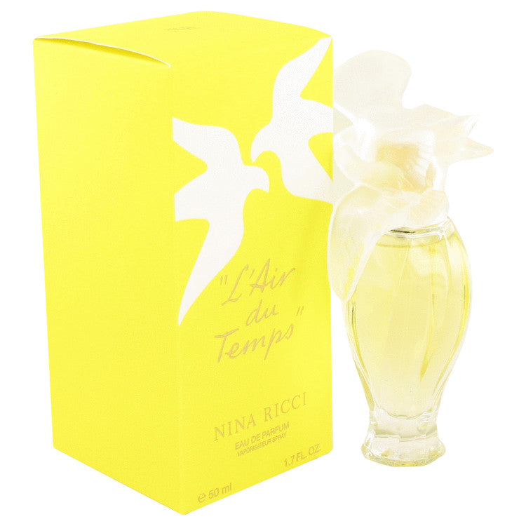 L'AIR DU TEMPS by Nina Ricci Eau De Parfum Spray with Bird Cap 1.7 oz for Women Default Title Beauty & Fragrance - Tophatter Daily Deals