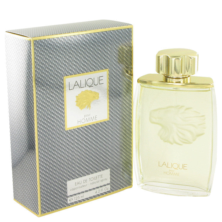 LALIQUE by Lalique Eau De Toilette Spray (Lion) 4.2 oz for Men Default Title Beauty & Fragrance - Tophatter Daily Deals