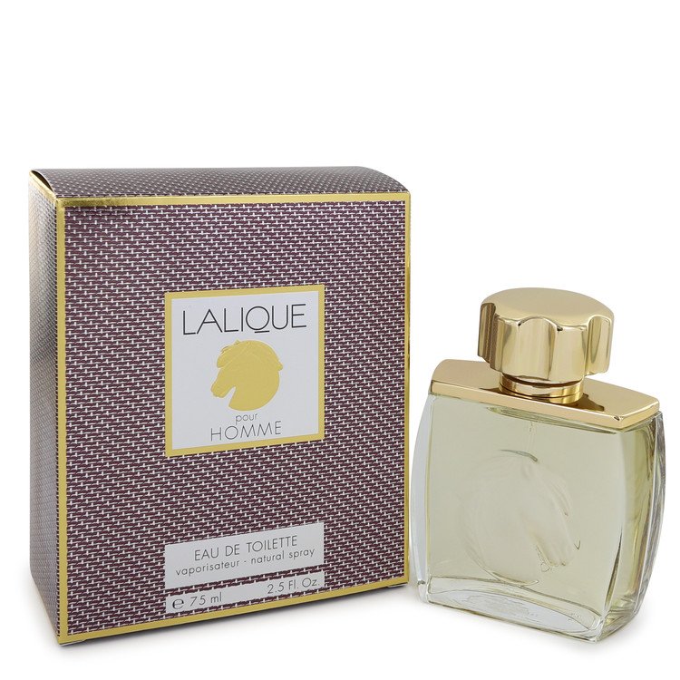 LALIQUE by Lalique Eau De Toilette Spray (Horse Head) 2.5 oz for Men Default Title Beauty & Fragrance - Tophatter Daily Deals