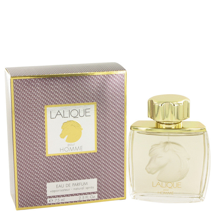 LALIQUE by Lalique Eau De Parfum Spray (Horse Head) 2.5 oz for Men Default Title Beauty & Fragrance - Tophatter Daily Deals
