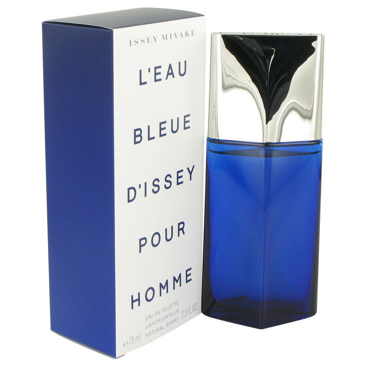 L'EAU BLEUE D'ISSEY POUR HOMME by Issey Miyake Eau De Toilette Spray 2.5 oz for Men Default Title Beauty & Fragrance - Tophatter Daily Deals