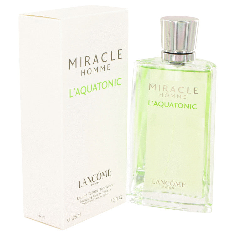 MIRACLE L'AQUATONIC by Lancome Eau De Toilette Spray 4.2 oz for Men Default Title Beauty & Fragrance - Tophatter Daily Deals