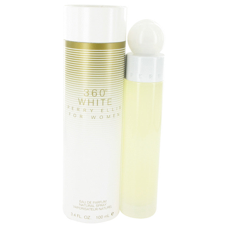 Perry Ellis 360 White by Perry Ellis Eau De Parfum Spray 3.4 oz for Women Default Title Beauty & Fragrance - Tophatter Daily Deals