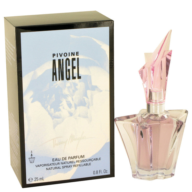 Angel Peony by Thierry Mugler Eau De Parfum Spray Refillable .8 oz for Women Default Title Beauty & Fragrance - Tophatter Daily Deals
