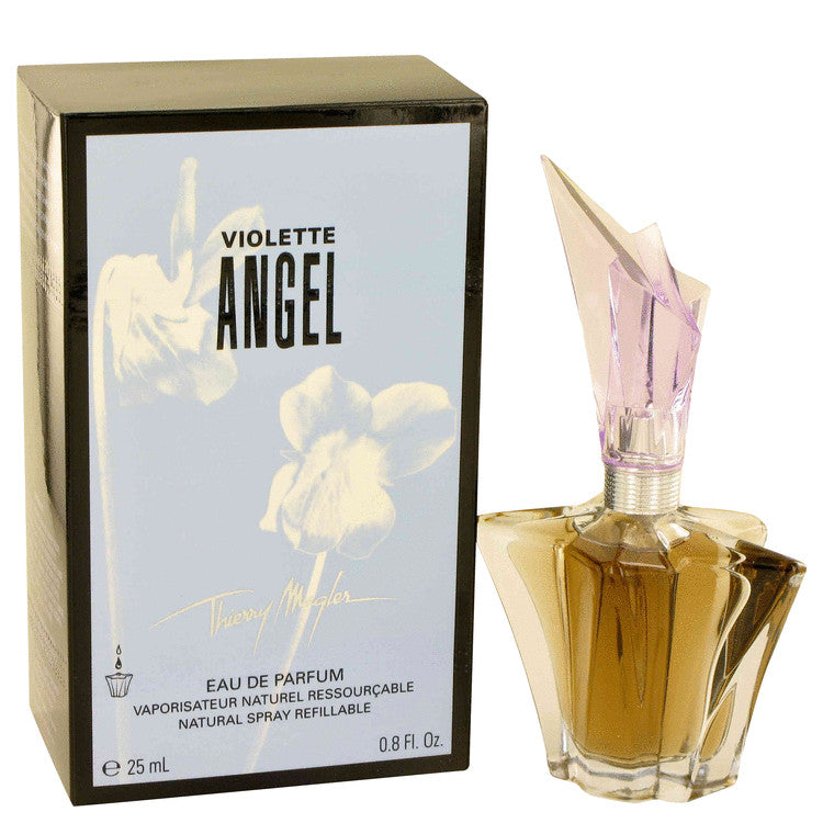 Angel Violet by Thierry Mugler Eau De Parfum Spray Refillable .8 oz for Women Default Title Beauty & Fragrance - Tophatter Daily Deals