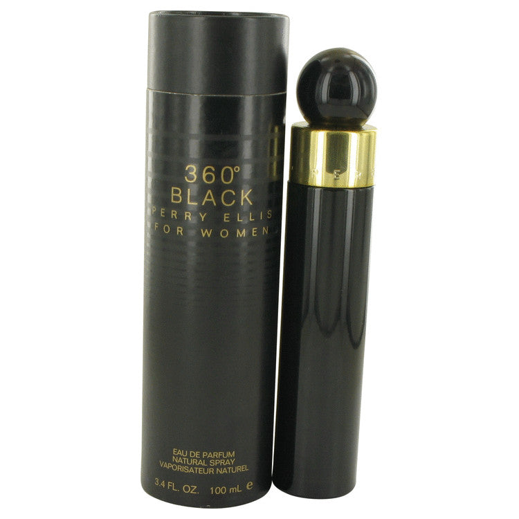 Perry Ellis 360 Black by Perry Ellis Eau De Parfum Spray 3.4 oz for Women Default Title Beauty & Fragrance - Tophatter Daily Deals