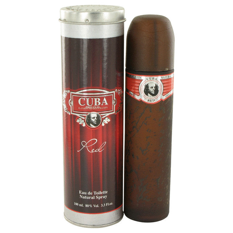 CUBA RED by Fragluxe Eau De Toilette Spray 3.4 oz for Men Default Title Beauty & Fragrance - Tophatter Daily Deals