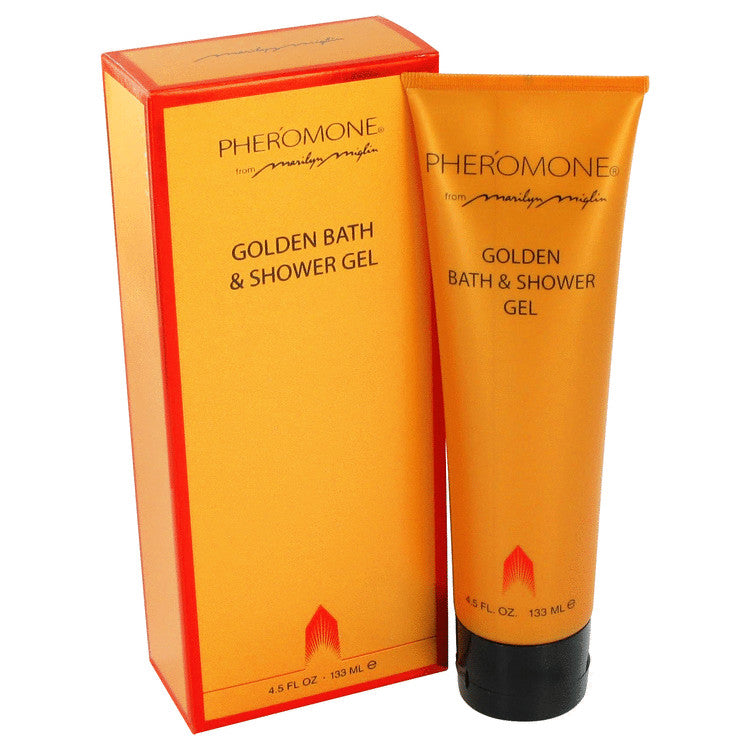 PHEROMONE by Marilyn Miglin Golden Bath & Shower Gel 4.5 oz for Women Default Title Beauty & Fragrance - Tophatter Daily Deals