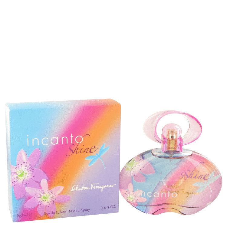 Incanto Shine by Salvatore Ferragamo Eau De Toilette Spray 3.4 oz for Women Default Title Beauty & Fragrance - Tophatter Daily Deals