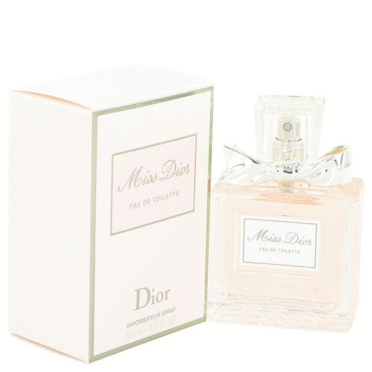 Miss Dior (Miss Dior Cherie) by Christian Dior Eau De Toilette Spray (New Packaging) 1.7 oz for Women Default Title Beauty & Fragrance - Tophatter Daily Deals