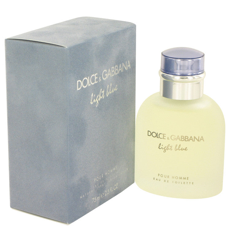 Light Blue by Dolce & Gabbana Eau De Toilette Spray 2.5 oz for Men Default Title Beauty & Fragrance - Tophatter Daily Deals