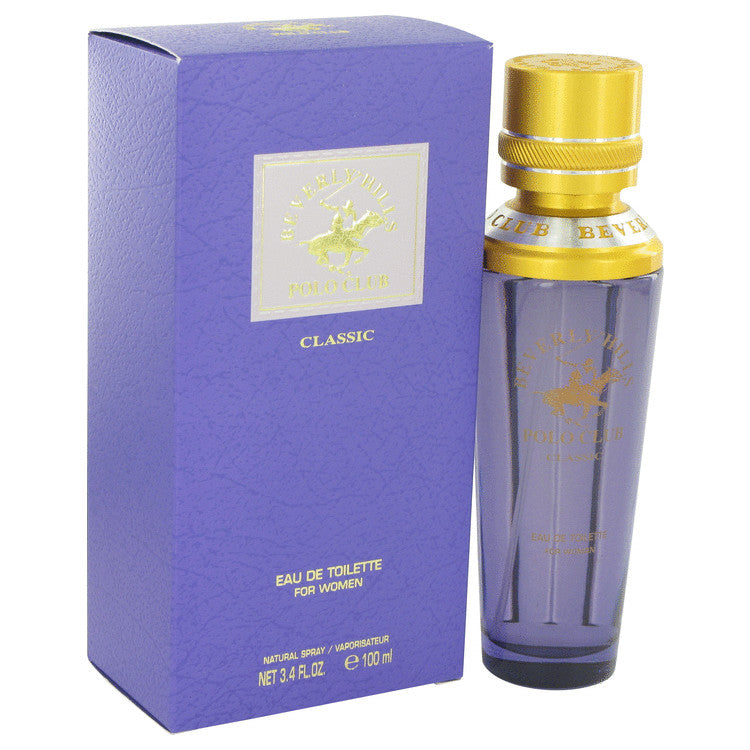 Beverly Hills Polo Club Classic by Beverly Fragrances Eau De Toilette Spray 3.4 oz for Women Default Title Beauty & Fragrance - Tophatter Daily Deals