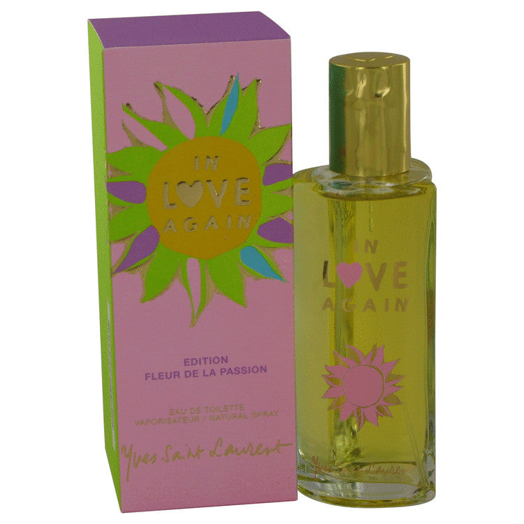 In Love Again by Yves Saint Laurent Fleur De La Passion Eau De Toilette Spray 3.4 oz for Women Default Title Beauty & Fragrance - Tophatter Daily Deals