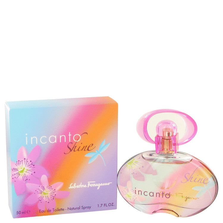 Incanto Shine by Salvatore Ferragamo Eau De Toilette Spray 1.7 oz for Women Default Title Beauty & Fragrance - Tophatter Daily Deals