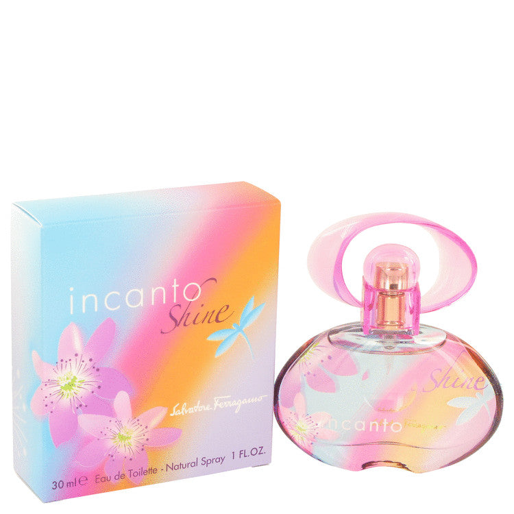 Incanto Shine by Salvatore Ferragamo Eau De Toilette Spray 1 oz for Women Default Title Beauty & Fragrance - Tophatter Daily Deals
