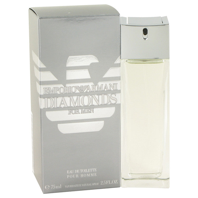 Emporio Armani Diamonds by Giorgio Armani Eau De Toilette Spray 2.5 oz for Men Default Title Beauty & Fragrance - Tophatter Daily Deals