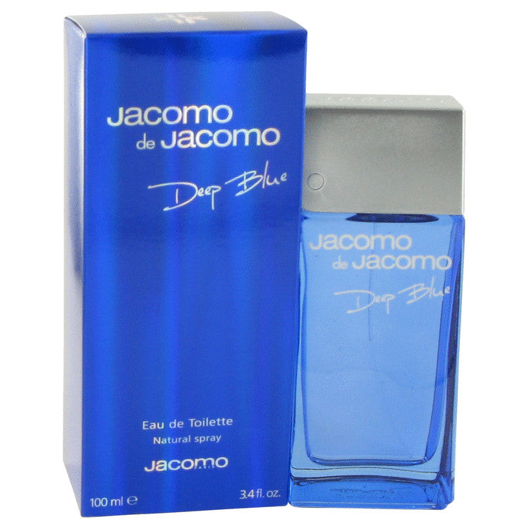Jacomo Deep Blue by Jacomo Eau De Toilette Spray 3.4 oz for Men Default Title Beauty & Fragrance - Tophatter Daily Deals