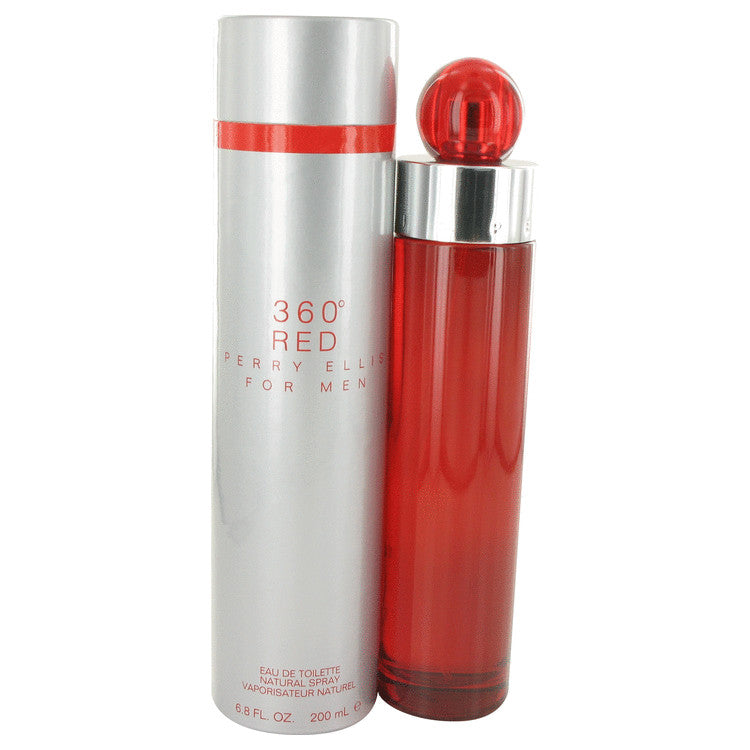 Perry Ellis 360 Red by Perry Ellis Eau De Toilette Spray 6.7 oz for Men Default Title Beauty & Fragrance - Tophatter Daily Deals